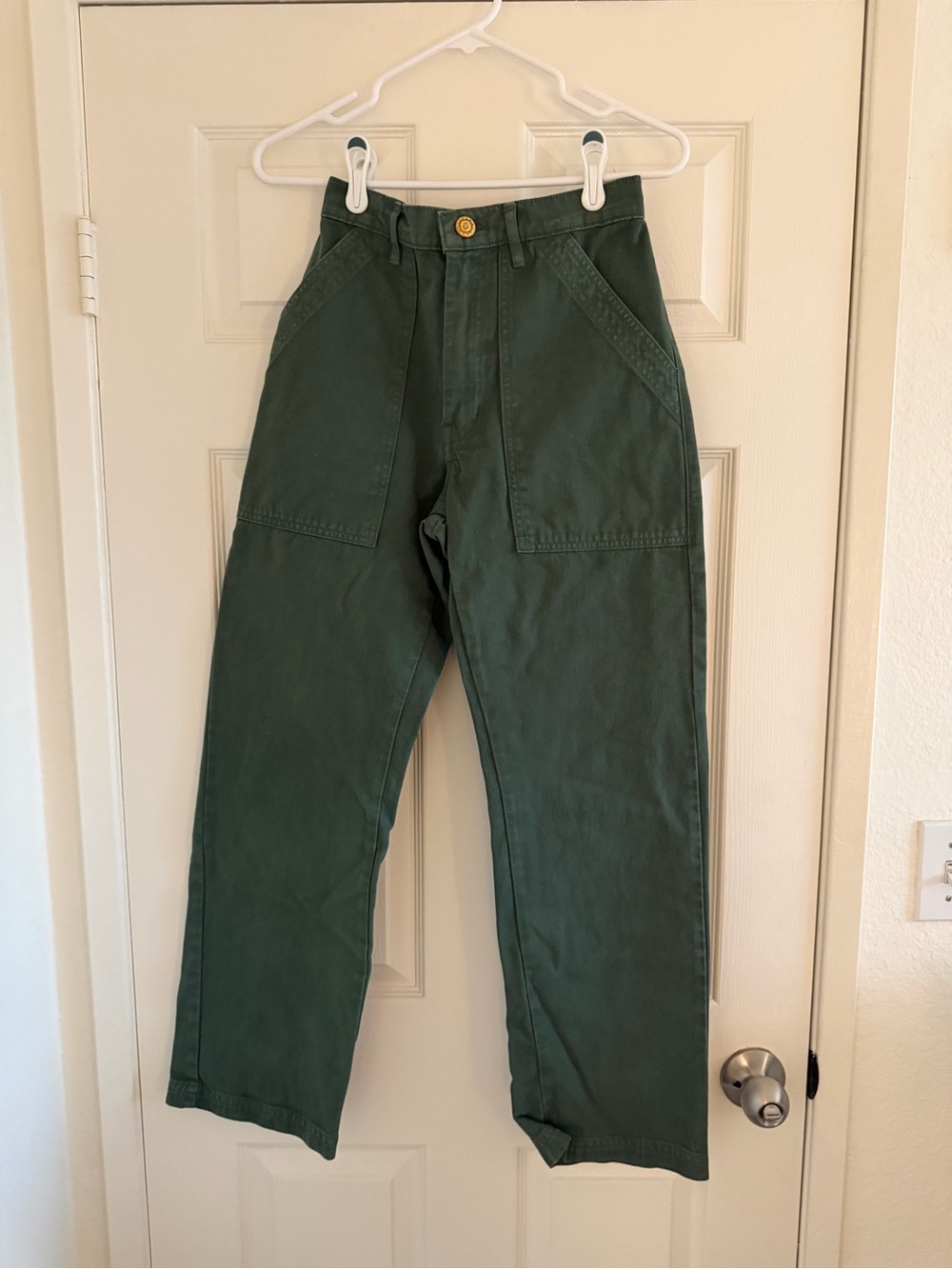 Green Big Bud Press Work Pants XS
